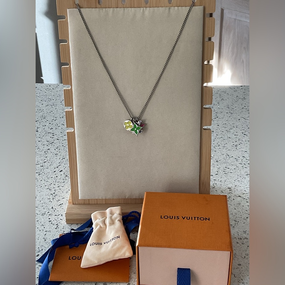 Louis Vuitton Authentic LV Instinct Multicolor Necklace - Picture 3 of 8